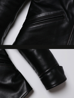 Jack Hollywood Buttoned Leather Jacket